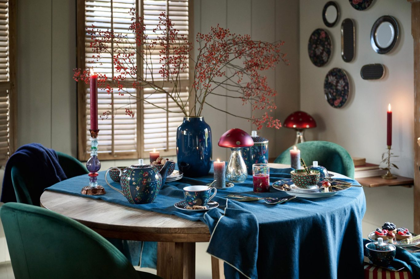 Pip Studio Berry Blues